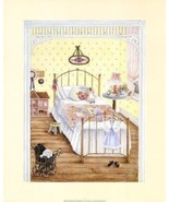 Girls Bedroom Doll Dainty Bunny Toys 8 x 10 Art Print - $108.01 MXN