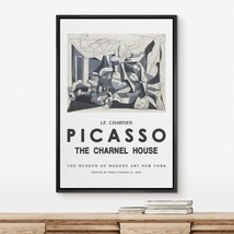 IDEA4WALL Framed Canvas Print Wall Art The Charnel House by Pablo Picasso - £47.32 GBP