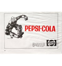 1971 Pepsi Cola Soda Advertisement Vintage AHL Hockey Goalie Pop DWF21 - $19.99