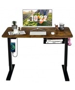 48-inch Electric Height Adjustable Standing Desk with Control Panel-Rust... - $6,868.57 MXN