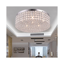 Warehouse of Tiffany 19 in. Giannis 6-Light Indoor Flush Mount Chandelie... - $167.34