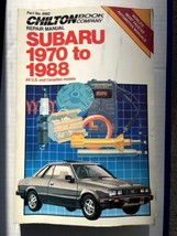 Chilton&#39;s Subaru 1970-1988 Auto Repair Manual #6816 - $15.79