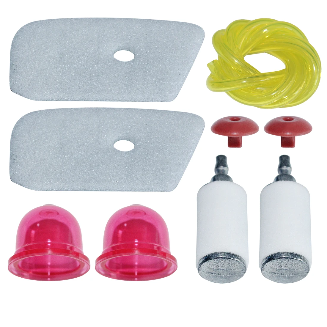 Air Fuel Filter Line Hose Per Bulb Check Valve Kit For Husqvarna 128C 12... - $3,931.96 MXN