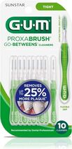 GUM Proxabrush Go-Betweens Cleaners Tight for Plaque Removal - 10 Pc (Op... - $3.59