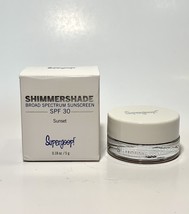 Supergoop! Shimmershade (spf 30) &quot;Sunset&quot; 0.18 oz Boxed - £18.37 GBP