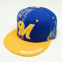 Milwaukee Brewers Stars Top Pro Sports Hat Cap SNAPBACK Flat Bill Adjustable - £10.05 GBP