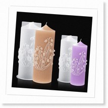 Floral Essence Candle Craft Kit - 2pcs Silicone Molds for Aromatherapy C... - $36.62
