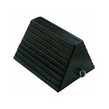 Logistics Supply 0109765 6&quot; x 10&quot; x 8&quot; Rubber Wheel Chock with &quot;O&quot; Hook - £45.60 GBP