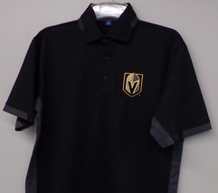 Vegas Golden Knights Mens Dry Zone® Colorblock Embroidered Polo XS-6XL New - £26.15 GBP+
