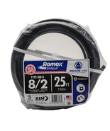 Southwire 28893621 8/2 AWG 25ft. Nonmetallic With Ground Sheathed Cable,... - $115.99