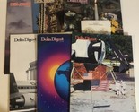 Vintage 1990 Delta Digest Lot Of 6 Magazines - £21.30 GBP