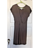 Diane Von Furstenberg Taupe Midi Dress Size 6 - €66,92 EUR