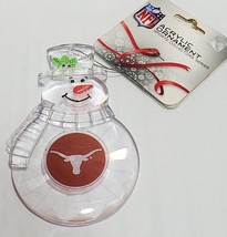 Texas Longhorns Snowman Ornament - NCAA - $12.60