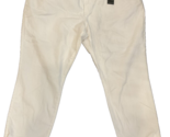 KUT from the Kloth Catherine Slouchy Boyfriend White Denim Jeans Size 22... - $42.74