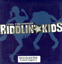 Riddlin&#39; Kids / I Feel Fine Sampler [CD 2002] Single / Promo CD - £0.90 GBP