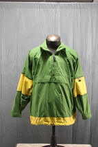 Vintage Snowboard Jacket - Sims Green and Yellow Pullover - Men&#39;s Large - £71.12 GBP