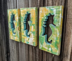 Seahorse Lover Gift, Seahorse Cutouts Wall Hangings - £30.77 GBP