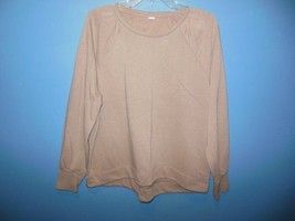 Ladies Old Navy Light Brown Sweatshirt XLarge - £9.38 GBP