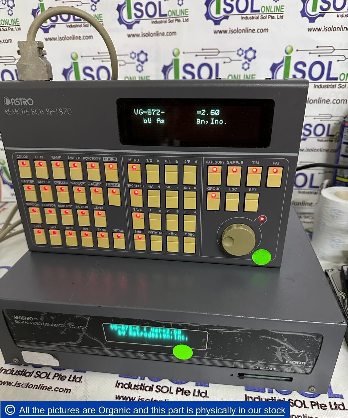 ASTRODESIGN VG-872-C Digital Video Generator and 17 similar ASTRODESIGN VG-872-C Digital Video Generator and 17 similar