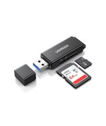 UGREEN SD Card Reader Portable USB 3.0 Dual Slot Flash Memory Card Adapt... - $24.99