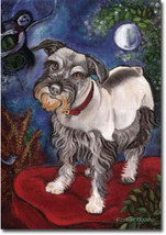 Schnauzer (Chagrowl) - 12.5&quot;x18&quot; Garden Banner - $258.35 MXN