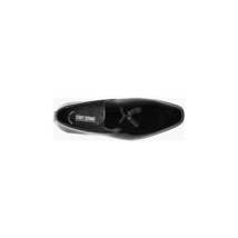 Stacy Adams Phoenix Tassel Slip On Tuxido Shoes Black Patent Leather 21011-004 image 5