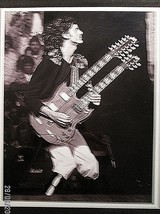 Led Zeppelin:Jimmy Page (Rare Original Vintage Photo &amp; Stamps Back Of Photo - £237.97 GBP