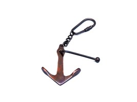 Antique Copper Admiralty Anchor Key Chain 6&quot;&quot; - $11.99