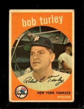 1959 Topps #60 Bob Turley Good Yankees *NY10379 - £8.43 GBP