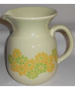 1970s Franciscan PICNIC PATTERN oz Pitcher CALIFORNIA - $31.67