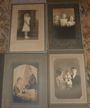 Mr. &amp; Mrs. Eugene Gordon and dau. Janet (4) Cabinet Photos - Newport, NH - £55.42 GBP