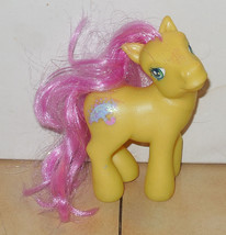 2004 My Little Pony Merriweather G3 MLP Hasbro Yellow Body Pink Hair - £11.53 GBP