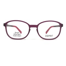 Esprit Kids Eyeglasses Frames ET33434 COLOR-577 Matte Purple Square 44-1... - £36.53 GBP