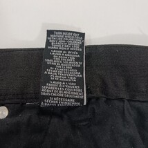 One 5 One Goddess Fit Women's Black Cotton Blend Rear Slit Denim Skirt Size L image 5