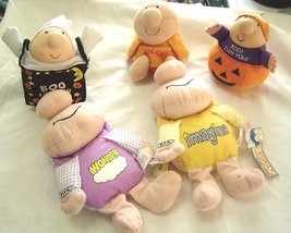 Ziggy Cartoon Comic Plush Lot Of 5 Wonder imagine 2 Boo I love you&#39;s  Zi... - $15.99