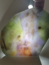 Icy Lavender/Green Burma Jadeite Jade Polished Slice Stone # 210 g # 105... - $2,900.00