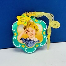 Shirley Temple Christmas ornament Danbury Mint holiday The Littlest Rebel green - $29.65