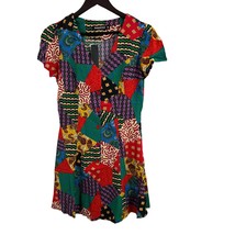 Dangerfield Patchwork Mini Dress Size 8 AU / 4 US New - $47.33