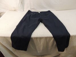 Haband Stretch Waist Flat Front Dress Pants Men&#39;s 40 Blue 60% Cotton 40%... - $14.08