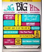 Big Big Hits - Chords, Words, Music (Easy piano and vocal edition) - €8,58 EUR