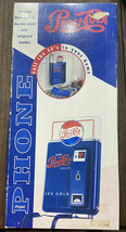 Vintage Designed Pepsi-Cola Telephone w/ Wall Mount Vending Machine - $43.55