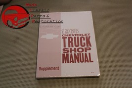 1966 66 Chevrolet Chevy Pickup Truck Shop Supplement Manual - £24.62 GBP