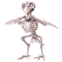 7-in Horror CROW SKELETON BONES Dead Pet Bird Poseable Halloween Prop De... - $7.94 CAD