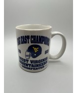 Vintage 1993 Perfect Season West Virginia Football Mug 3.5” NB4 - $328.33 MXN