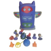 PJ Masks Fold N Go HQ Totem Headquarters Playset With Accessories Gekko Catboy - £11.37 GBP
