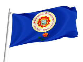 Lancaster, Pennsylvania Flag,Size -3x5Ft / 90x150cm, Garden flags - $29.80