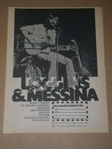 Loggins Messina Creem Magazine Photo Vintage 1973 - $22.99