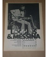 Loggins Messina Creem Magazine Photo Vintage 1973 - $22.99