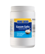 Gold Cross Epsom Salts 1KG - $1,463.36 MXN