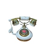 Vtg  TT Systems Model HAC-8809 Porcelain French Style Push Button Phone ... - £29.70 GBP